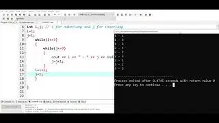 Nested Loop with WHILE