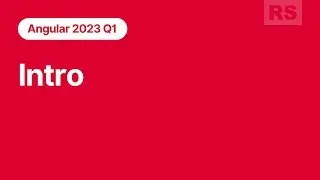 Angular 2023Q1 Intro