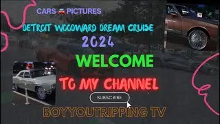 DETROIT 🚘WOODWARD 💥2024 DREAM 📍 CRUISE (REAL CARSHOW ) MUST WATCH 🤗