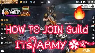 HOW TO JOIN  ITs᭄ARMY✿࿐  GUILD 🔥|| WHAT THE🔥 KD / 🔥LEVEL ||