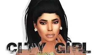 The Sims 4: CAS | City Girl + FULL CC LIST