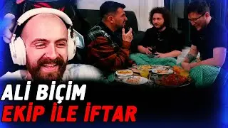 MEMREYILDIZ ALİ BİÇİM EKİP İLE İFTAR YEMEĞİ İZLİYOR