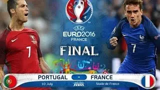 Обзор Финала Чемпионата Европы 2016  Португалия 1:0 Франция