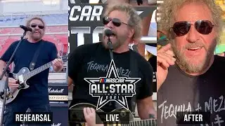 Sammy Hagar Performance + BTS @ NASCAR All-Star 2021