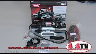 4x4TV Product Review - Warn ZEON 10-S Winch Install on Toyota FZJ80 Land Cruiser