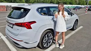 Наклейки YouTube и Instagram теперь и на Santa Fe :)