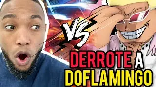 FUÍ A DERROTAR A DOFLAMINGO | Día 17 Jugando Blox Fruits