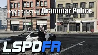 How to install Grammar Police LSPDFR