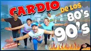 Cardio para BAJAR Peso RAPIDO con CLASICOS de los 80 y 90 🔥🔥 DANCE HITS 🔥🔥 Perder PESO BAILANDO