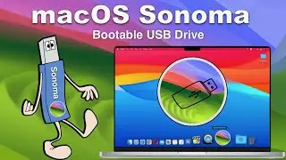 macOS Sonoma:  How to Create macOS Sonoma Bootable Usb Drive | Create macOS 14 Bootable USB Drive