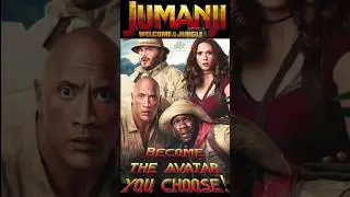 Funny scene - 4 kids & their chosen avatars |Jumanji-Jungle |#storyrecap #jumanjigame #fyp