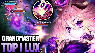 WILD RIFT LUX - TOP 1 LUX GAMEPLAY - GRANDMASTER RANKED