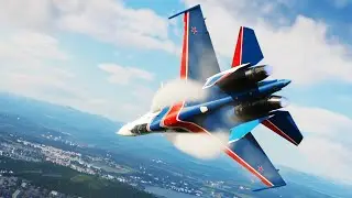 UFO? No... Su-30SM Thrust Vectoring Demonstration | Murmansk - Kola
