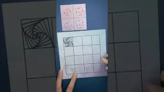 Paradox pattern | Doodle Pattern | Zentangle doodle