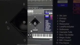 modwheel air | Korg Wavestation | I cant touch this synth because Id never get anything done 😀