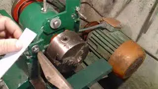 Делаем делительную  головку, из токарного патрона.