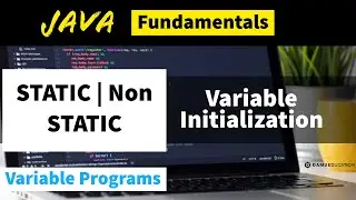Java STATIC &  NON STATIC Variable Initialize | JAVA Basic Programs | Core Java Programs with Output