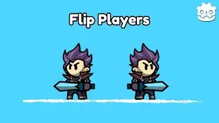 How to Flip Player Sprites Easily in Godot 4.3 . Godot tutorial.