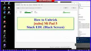 How to Unbrick Xiaomi Pad 5 (Mi Pad 5) Stuck EDL (Black Screen)