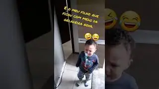 Geladeira assustadora de criancas kkkk