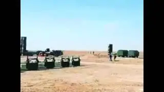 Первое видео стрельб из Иранских С-300 ПМУ2