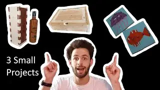 3 QUICK and EASY woodworking projects