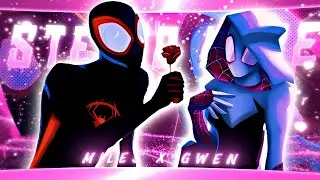 MILES X GWEN | STEREO LOVE EDIT | ALIGHT MOTION | 📲 | QUICK | MOBOZ |