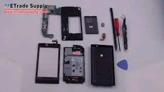 Nokia Lumia 520 Disassembly for Screen Replacement