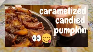 #pumpkinpalooza2022  caramelized, candied, pumpkin !