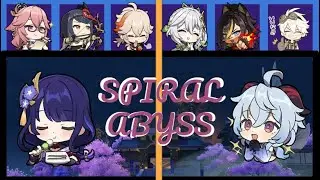 Mono Electro & Ganyu Burnmelt | Genshin Impact 3.6 Spiral Abyss