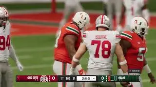 College Football Playoff Simulation Week 10 7 Ohio State vs 2 Miami