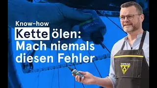 Der Lifehack für rechtshänder – so ölst Du Deine Kette