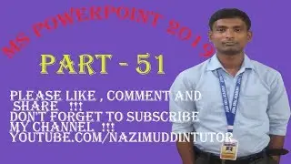 MS PowerPoint 2019 in Bangla Part-51 - Apply Theme In Powerpoint