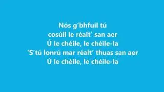 Enya Cox Dempsey :Le Chéile Lyrics - Junior Eurovision 2024 Ireland