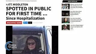 Kate Middleton, una foto e molti rumors - Porta a porta 06/03/2024