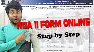 How to Fill UPSC NDA II Online Application Form  [Step by Step]