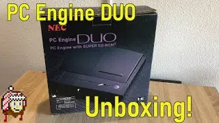 PC Engine Duo Unboxing and a Quick Look at RGB!