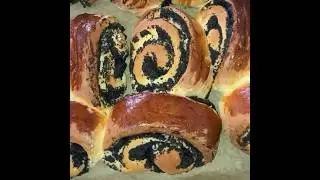 БУЛОЧКИ С МАКОМ ❗️👍🍰🍰🍰БУЛОЧКИ ПОЛУЧАЮТСЯ ВОЗДУШНЫМИ,МНОГО НАЧИНКИ ❗️👍🍰🍰🍰