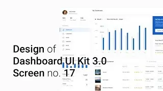 Sketch - Screen 17 - Dashboard UI Kit 3.0 (Full Design Timelapse)