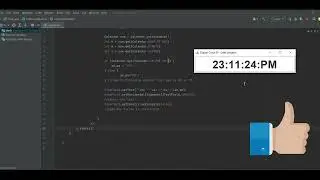 Digital Clock Using Java 🕑
