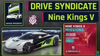 Asphalt 9 - Drive Syndicate 1 ENDING | Nine Kings V