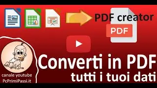 Convertire qualsiasi contenuto in PDF con PDFCreator