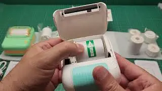 Portable mini printer review | comparison & quick demo | app Fun Print | Don't touch the print! 