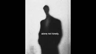 Sad Guitar Type Beat - "alone not lonely."