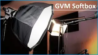 The GVM Softbox finally completes my YouTube Studio light setup - Video light test - Moschuss