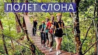 Полет слона над джунглями в Као лаке ( Зиплайн - Тарзанка )  Цены  Отзывы | Авитип