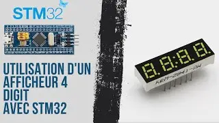 Write the temperature and humidity on a display 4 DIGIT 7 SEGMENT | STM32 #38