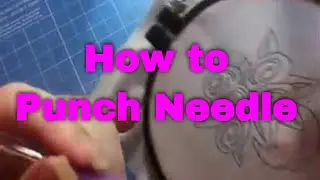 How to Punch Needle Embroidery