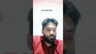 මට එපා වෙලා... මට ඇති වෙලා... I am fed up with...