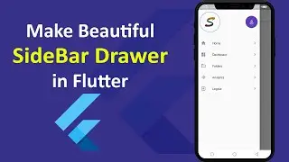 Navigation Drawer Flutter | Flutter Side Menu | Side Drawer Flutter Tutorial 2024